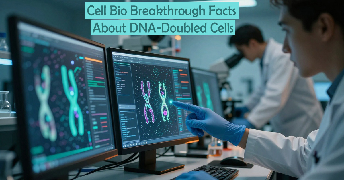 Cell Bio Breakthrough Facts About DNA-Doubled Cells