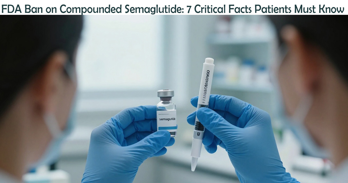 FDA Ban on Compounded Semaglutide: 7 Critical Facts Patients Must Know