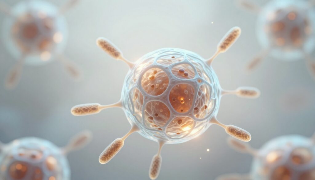 Medical illustration showing autoimmune attack on insulin-producing beta cells and how Tzield type 1 diabetes treatment slows progression