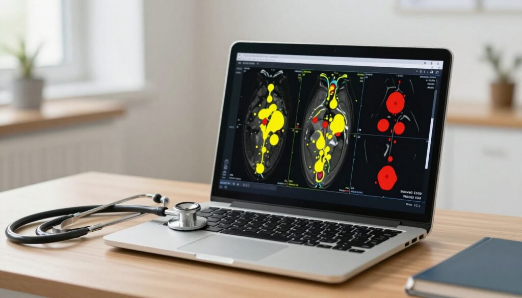 AI-Powered Brain Mapping Autism Subtypes showing brain connectivity
