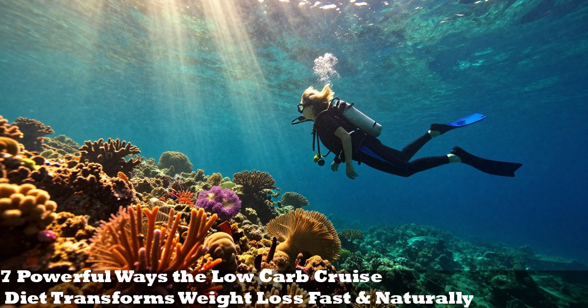 low carb cruise diet