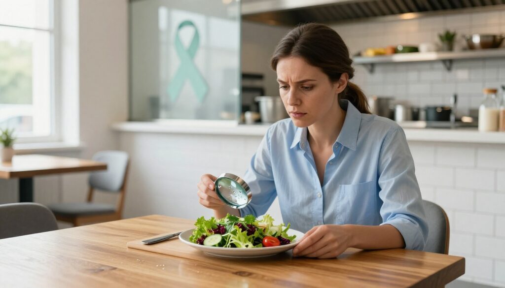 Cyclospora outbreak food safety tips for restaurant customers checking fresh produce risks